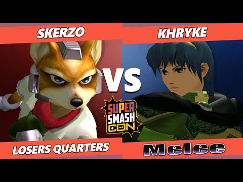 SSC Fall Fest Losers Quarters - Skerzo (Fox) Vs. Khryke (Marth) SSBM Melee Tournament