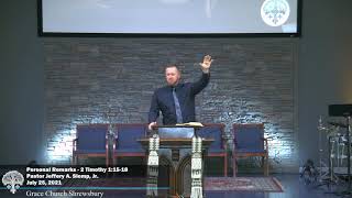 Personal Remarks - 2 Timothy 1:15-18