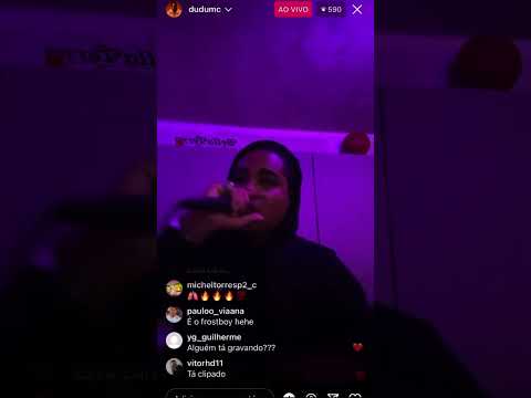 Dudu mc amassando no freestyle em live