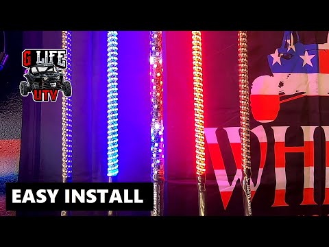 How to Install 5150 Whips HYPER COLORS 187. Best whips EVER? EP 233