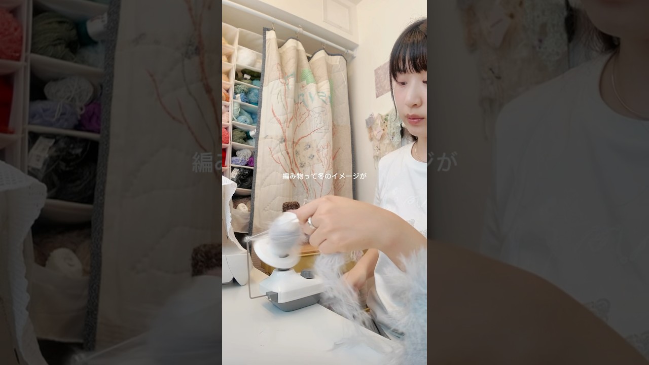 編み物カフェで夏の小休憩がしたい🍧🍃