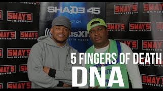 DNA Effortlessly Kills the 5 Fingers of Death Freestyle on Sway in the Morning | Sway&#39;s Universe