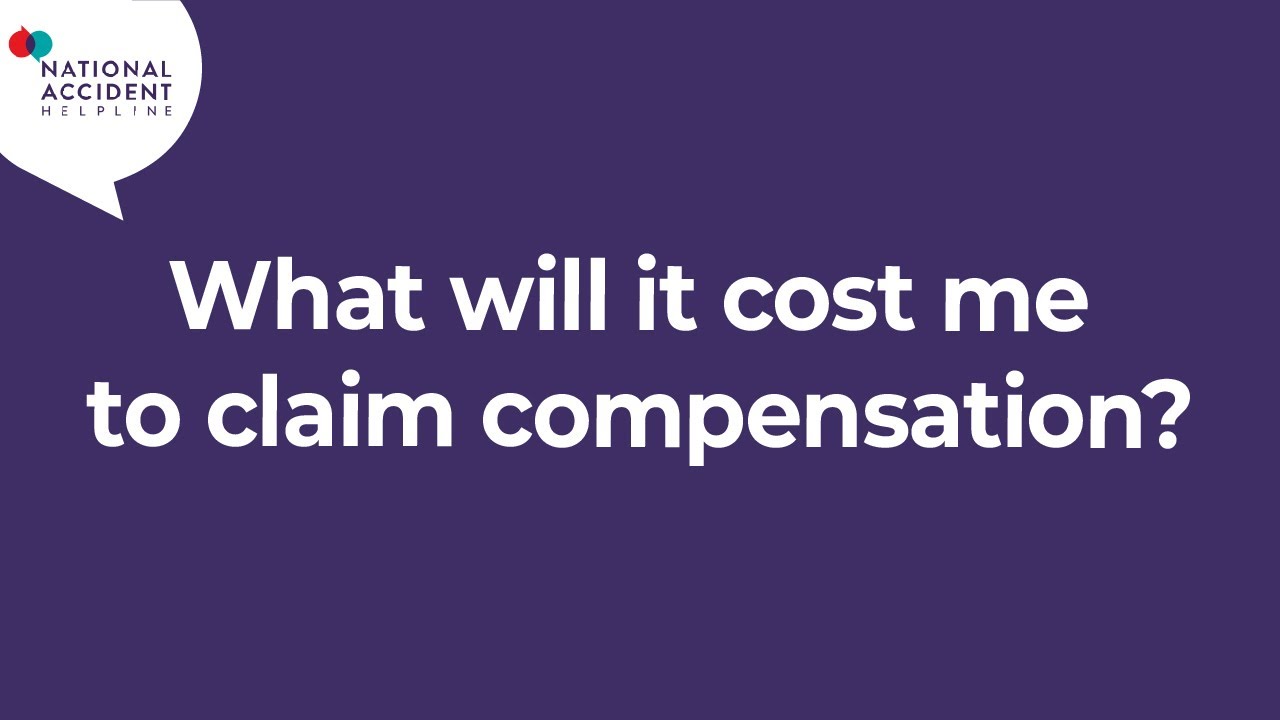 What will it cost me to claim compensation?