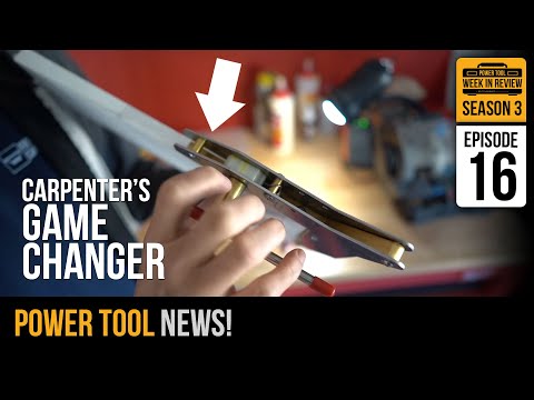 DID YOU KNOW this carpenter tool exists? FCTV shows it off, plus week's POWER TOOL NEWS!! S3E16