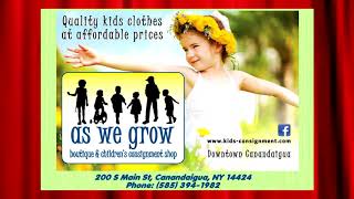 DISC 6, "As We Grow", Canadiagua, NY