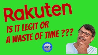 Rakuten  Is It Legit or a Waste
