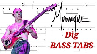 Mudvayne - Dig BASS TABS | Cover | Tutorial | Lesson