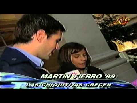 CHIQUITITAS - entrega de diplomas  MARTIN FIERRO 1998