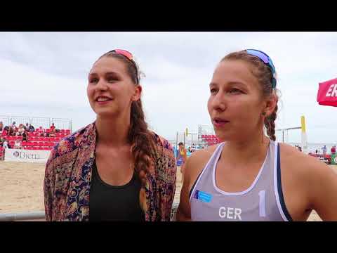 Nadja Glenzke & Julia Großner #EuroBeachVolley