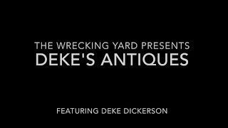 Deke's Antiques Featuring Deke Dickerson