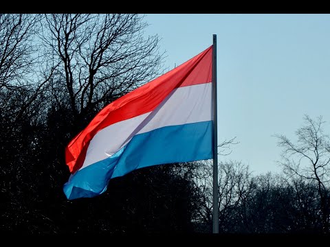 National anthem Luxembourg on July 5th, 2021 in the Bendlerblock