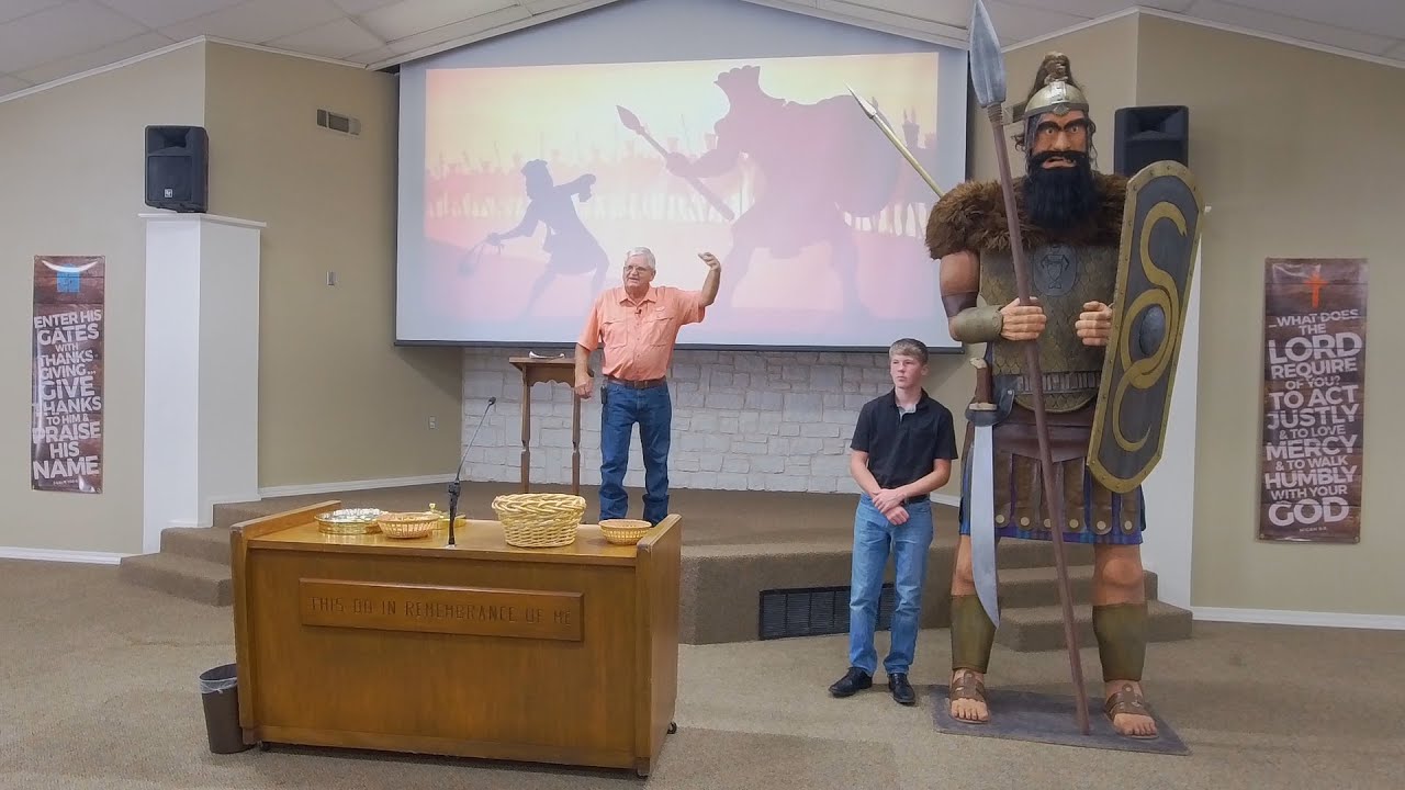 King's Kids Sunday by Steve Bales:  David and Goliath