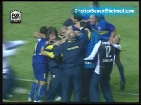 Final Libertadores 2003 (Vuelta): Santos FC (BRA) 1 - 3 Boca Juniors (ARG)