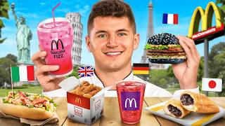 Tasting McDonald's From Around The World (ft. Dental Digest)