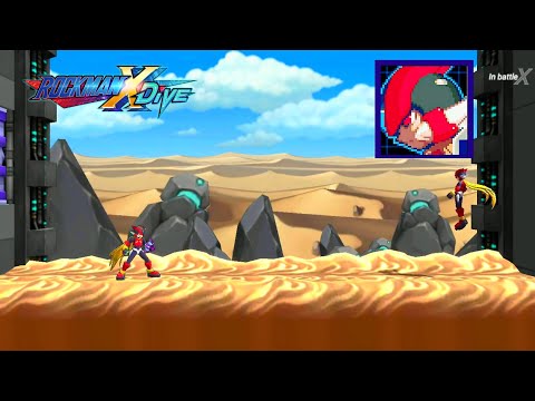 Zero (Z) vs Deadly Boss Omega Zero Saber Combo [ Mega Man X Dive ]