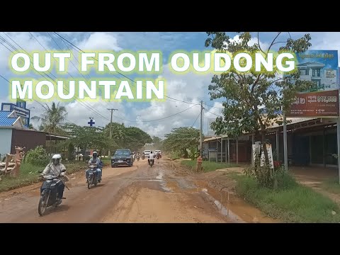 OUT FROM OUDONG CITY THE OLD CAPITAL CITY OF CAMBODIA | TRAVEL AND ROAD TRIP