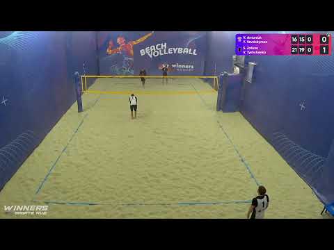 14:00 V. Antoniuk / Y. Yevdokymov - S. Zalizko / V. Tyshchenko 03.02.2023 | Winners Beach Volleyball