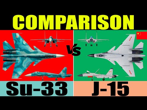 Su-33 Cobra vs J-15: COMPARISON | Shenyang J-15 vs Sukhoi Su-33: Which Would Win?