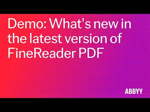 Phần mềm ABBYY FineReader PDF 16