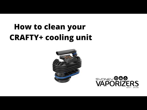 Cleaning Crafty+ cooling unit