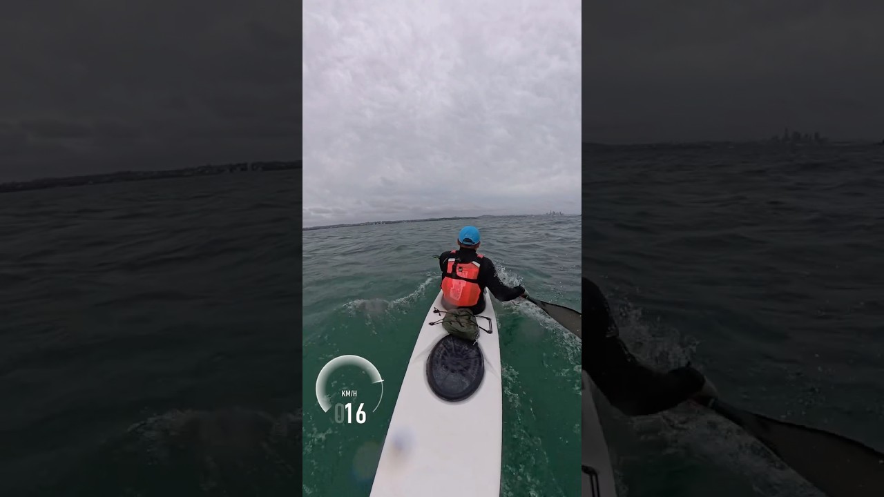 Surfski fun! #surfski #kayaking #newzealand #insta360x4