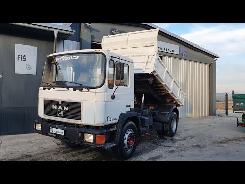 MAN 18.232 4X2 TIPPER - FIŠ TRUCKS SLOVENIA