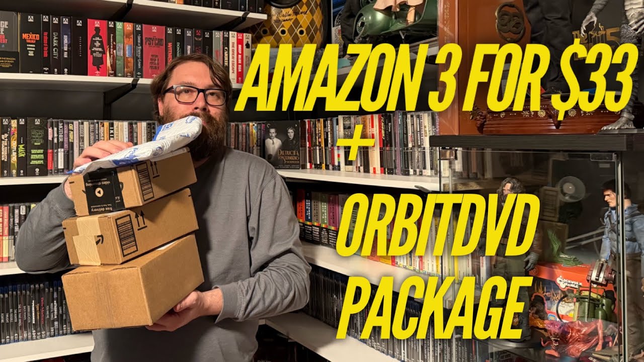 Amazon 3 for $33 and OrbitDVD Package #physicalmedia 