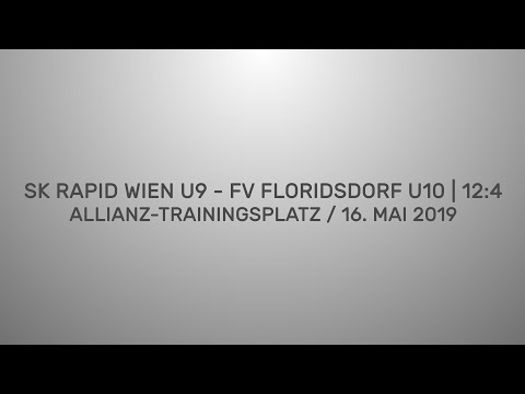 SK Rapid Wien U9 -  FV Floridsdorf U10 | 12:4