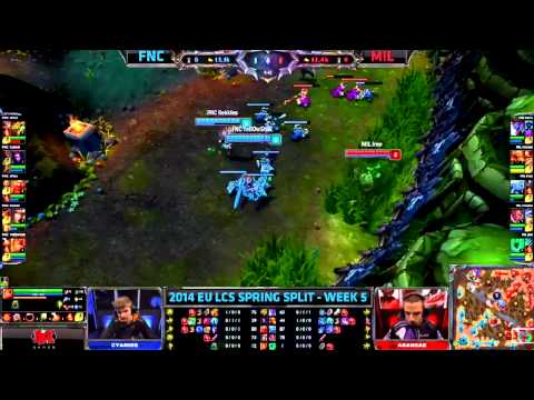 Rekkles and yellowstar Epic ESCAPE FNC VS MIL