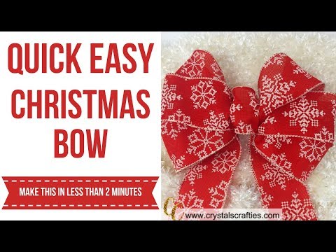 download lagu mp3 mp4 How To Make A Simple Christmas Bow, download lagu How To Make A Simple Christmas Bow gratis, unduh video klip How To Make A Simple Christmas Bow
