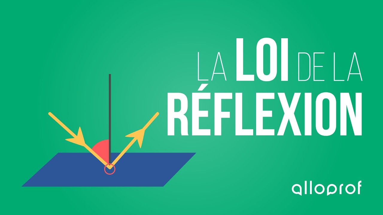 La loi de la réflexion