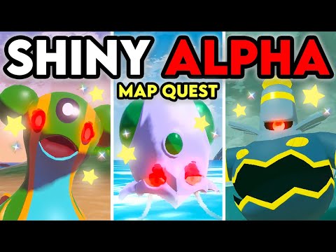 My LUCKIEST Shiny Alpha Pokemon Hunt EVER..
