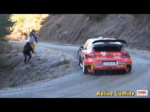 Rallye Monte Carlo 2019 Test Sébastien Ogier - Julien Ingrassia Citroën C3