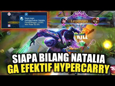 TOP 1 NATALIA GAMEPLAY EPISODE 126 - TOP 1 GLOBAL NATALIA BUILD 2021 - MOBILE LEGENDS