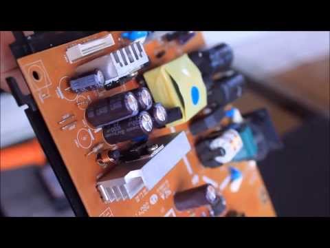 LG Flatron L227WTG Repair Part 04 - Defective Capacitors