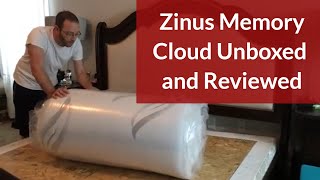 Zinus Memory Cloud 10 Inch Memory Foam Mattress Unboxing and Sleep Review