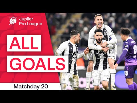TOUS LES BUTS | Journée 20 - Jupiler Pro League