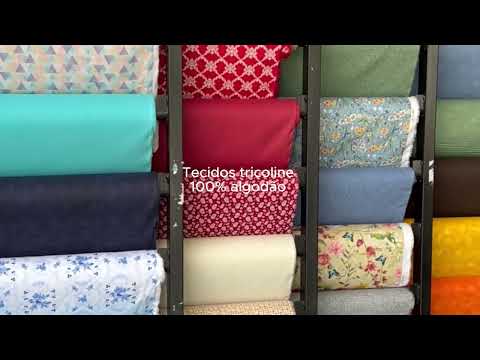 Tecidos a meio metro e entrega para todo Brasil - Frete de todas as transportadoras