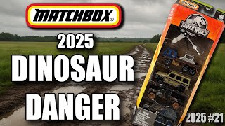 Unboxing the NEW 2025 Matchbox DINOSAUR DANGER 5-Pack!!