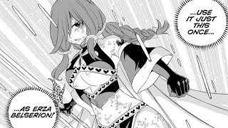 Erza's New Form  | Fairy Tail 100 Years Quest Chapter 218 |