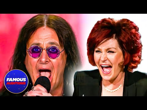 Ozzy Osbourne Impersonator Performs "Paranoid" In Front Of Sharon Osbourne! 🤘