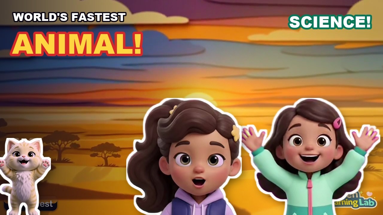 The Fastest Animals on Earth! | Science for Kids