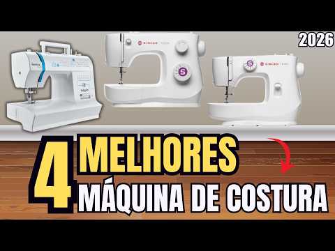 MELHOR Máquina de Costura de 2026 REVELADA! QUAL MELHOR MÁQUINA DE COSTURA?