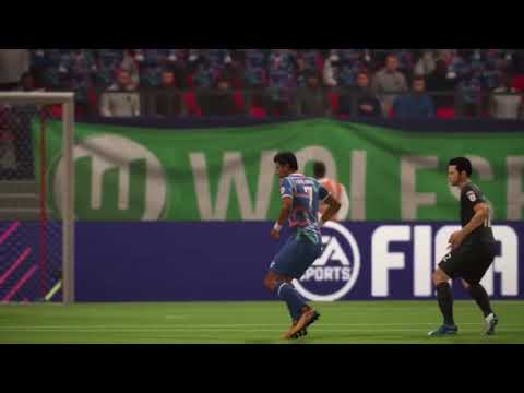 My best 3 goal ever in fifa 18 i goal From 55 meter