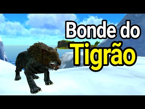 Domando um tigre dentes de sabre no Ark mobile | Mundo Seguntivo - Ep. 14
