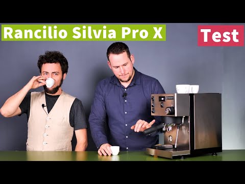 Rancilio Silvia Pro X im Test - Dualboiler-Espressomaschine performt!
