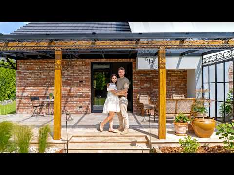 Karolina and Michał's new DREAM HOUSE – simple yet spacious! They have a TERRACE just like in Italy!