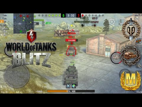 BT-7 art. Mastery (4 kills | 906 dmg) - World of Tanks: Blitz