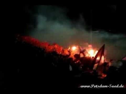 Pyroshow SV Babelsberg 03 vs Tennis Borussia Berlin