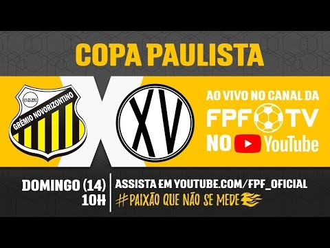 Novorizontino 1 x 0 XV de Piracicaba - Copa Paulista 2018
